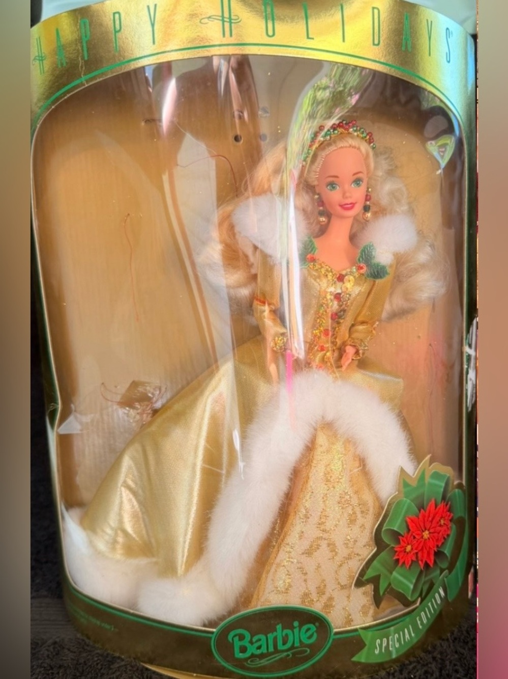 Barbie Gold and White Holiday Party Doll - Barbie